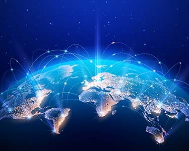 une carte du monde